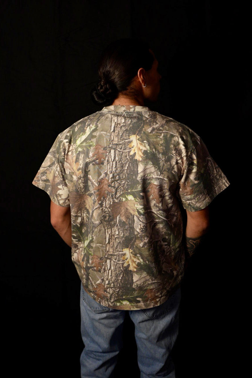 GREEN WOODLAND CAMO TEE
