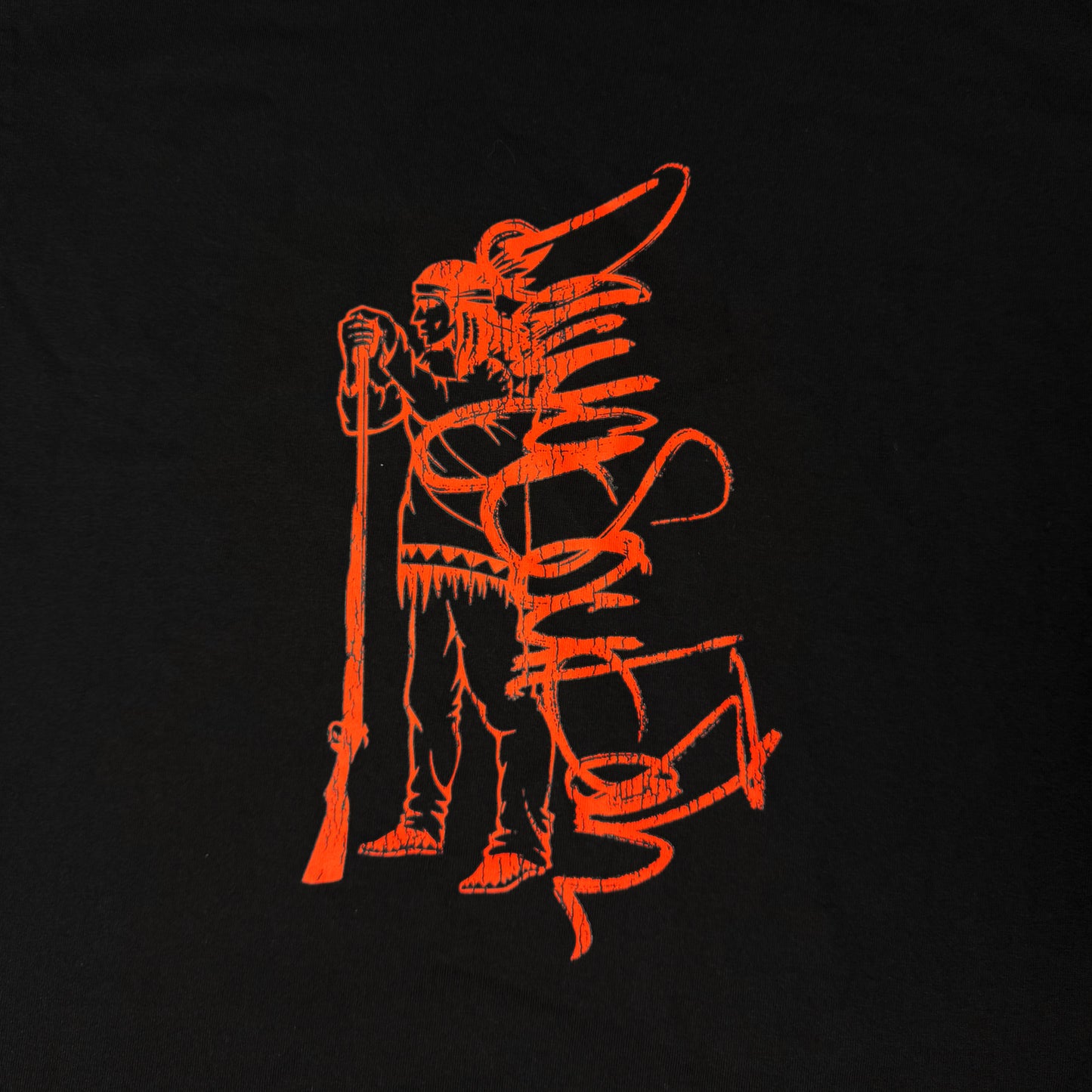 Black "Souljah Script" T-Shirt