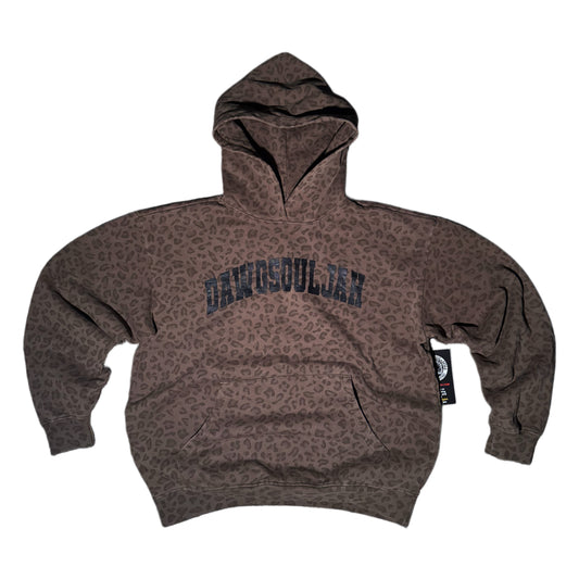 LEOPARD PRINT HOODIE