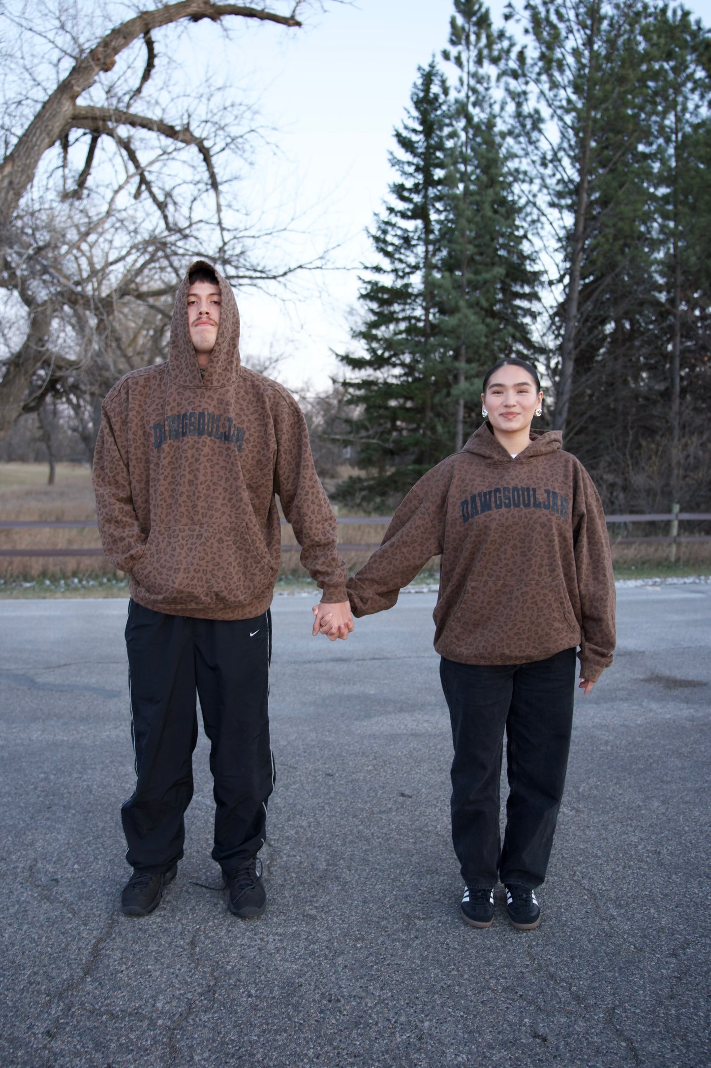 LEOPARD PRINT HOODIE